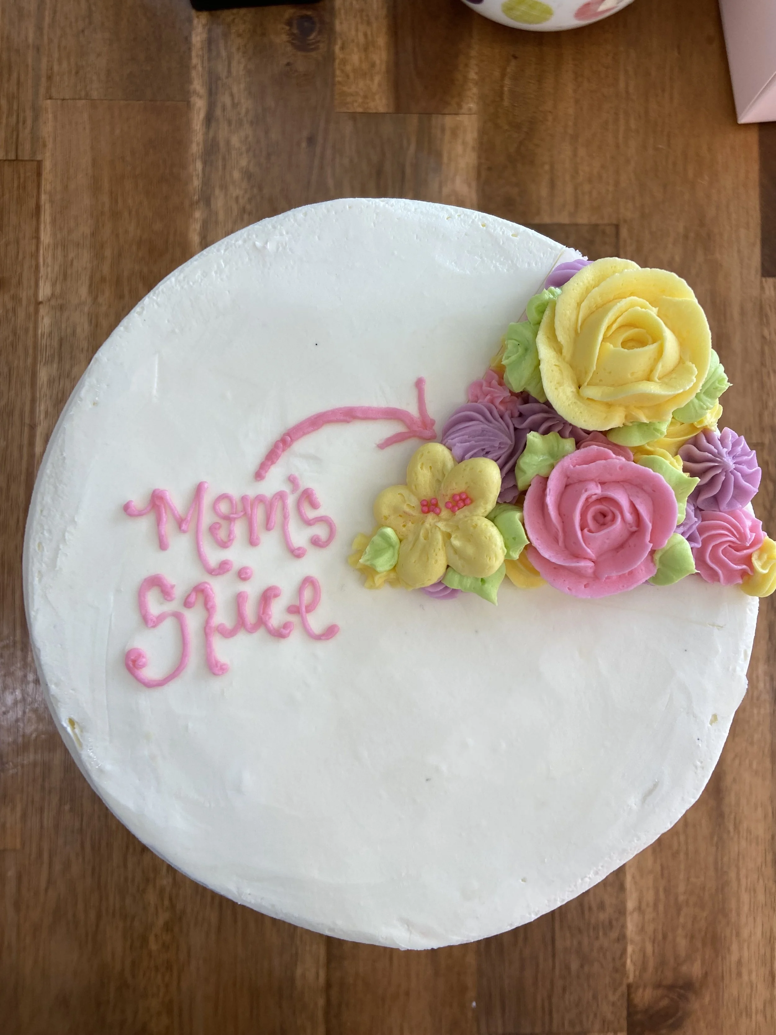 Lemon Meringue Cake for Mom