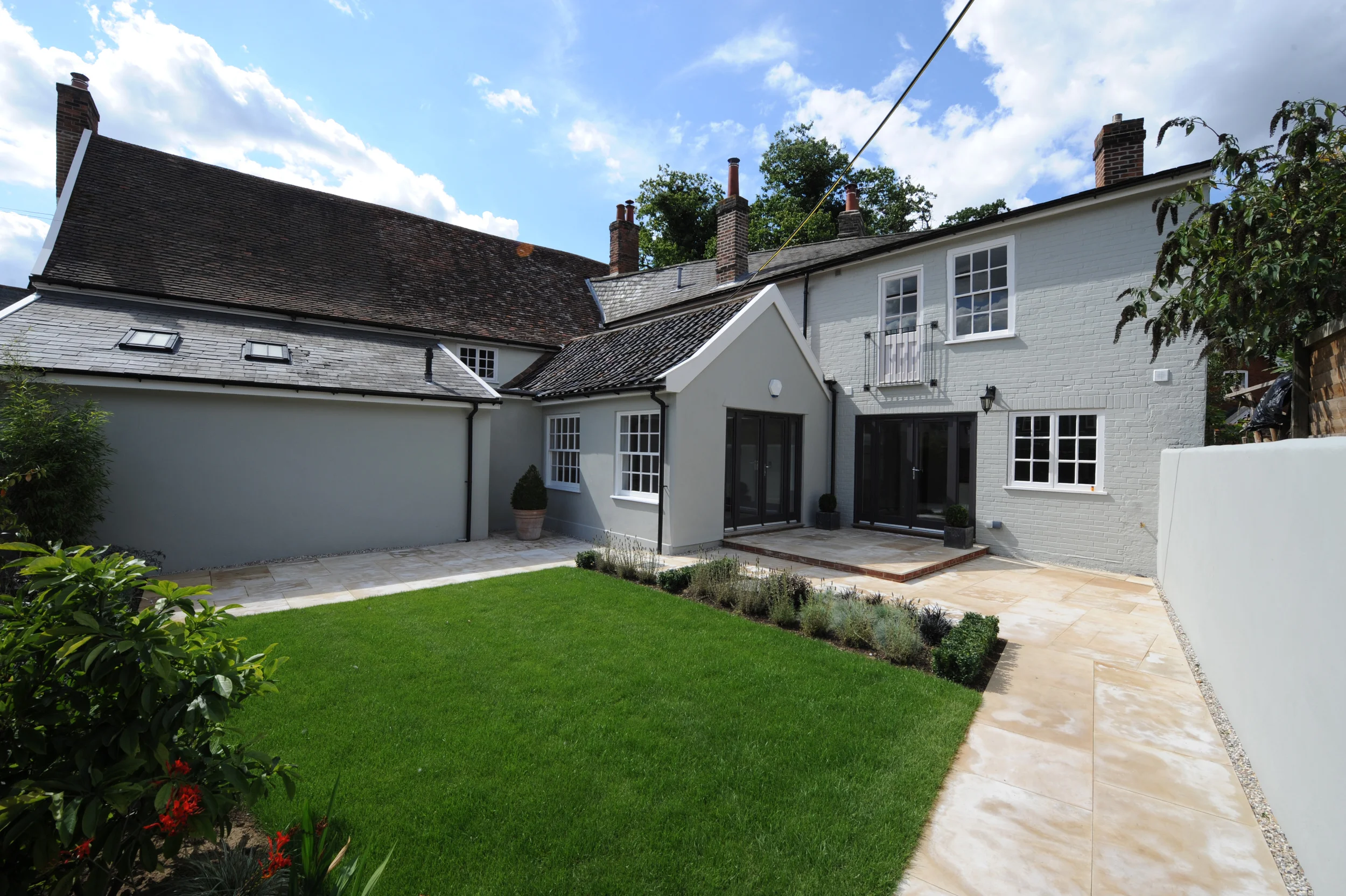  The new property was designed to reflect the scale, massing and design details of the historic character of the area. 