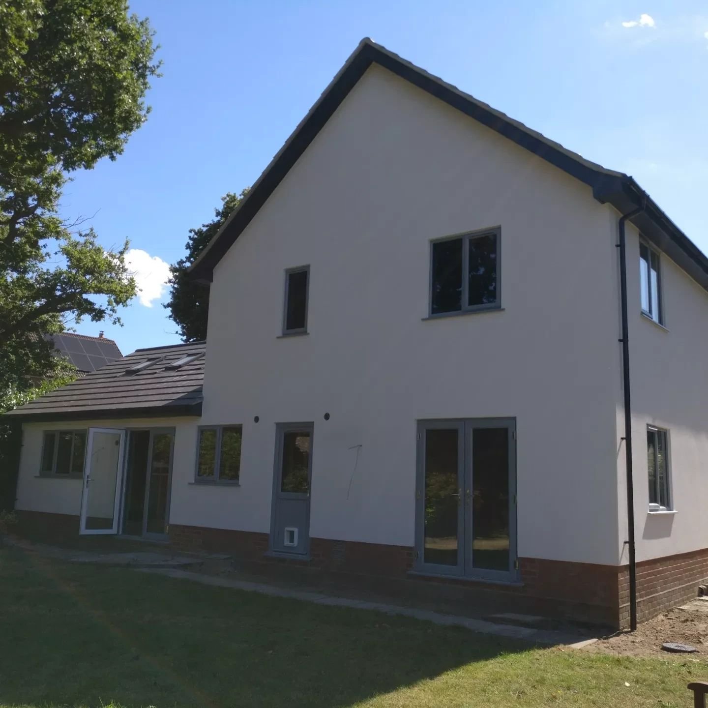 The new first floor extension with never before seen views across the rear garden and natural landscape beyond at the site in Martlesham, Ipswich.

#extensions #newviews #newgardenviews
