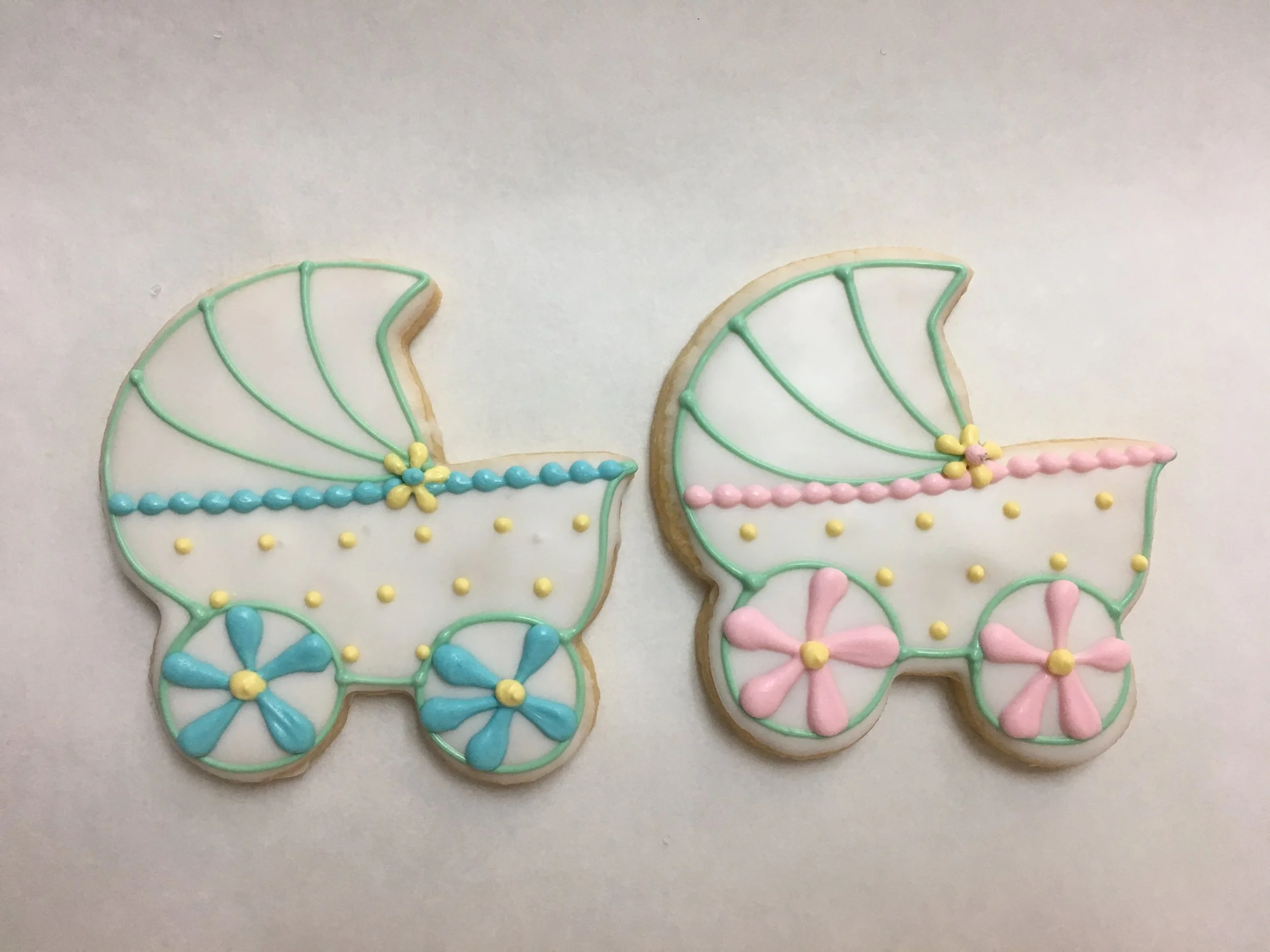 baby buggy cookies