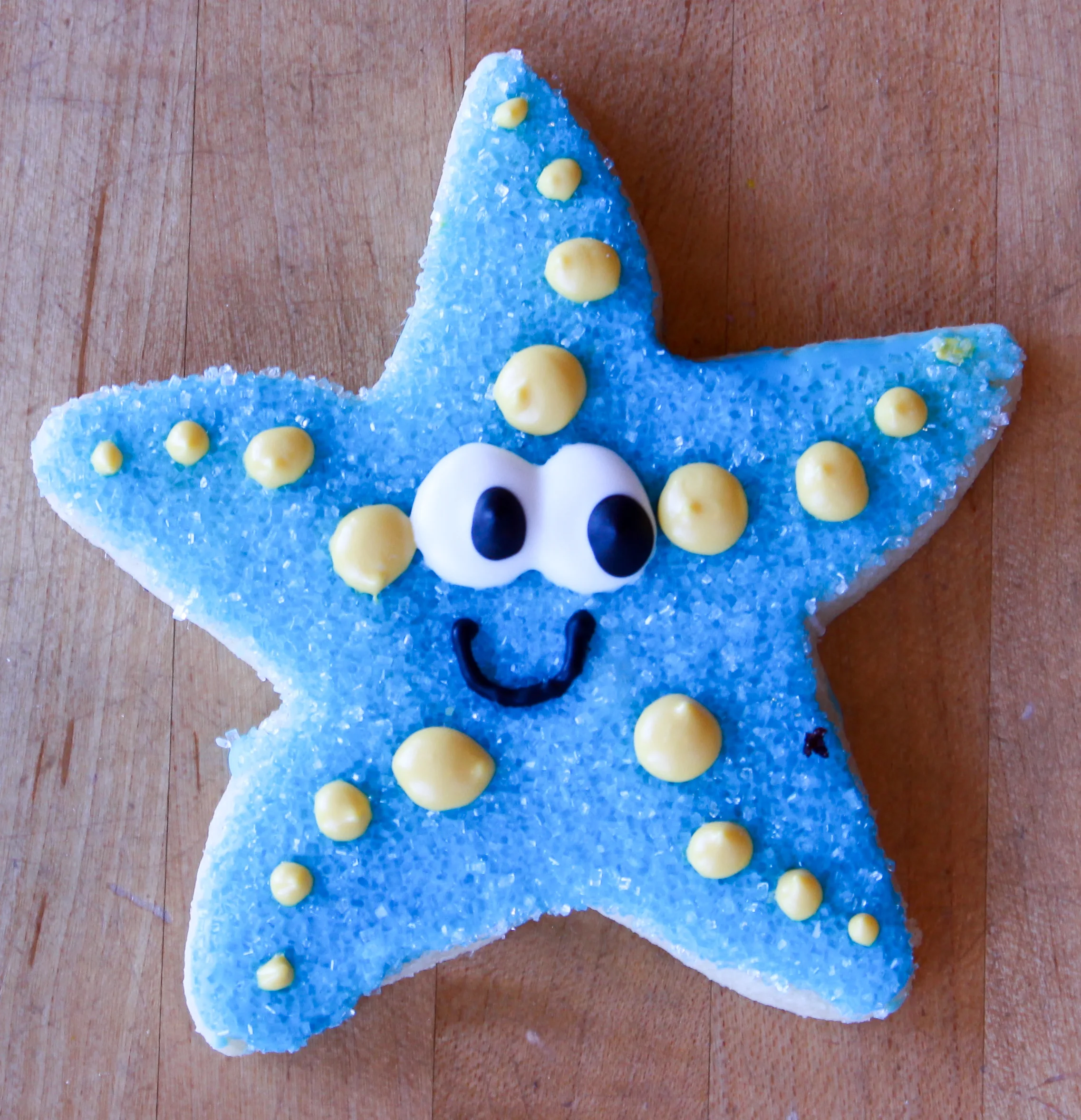 Sea Star in blue