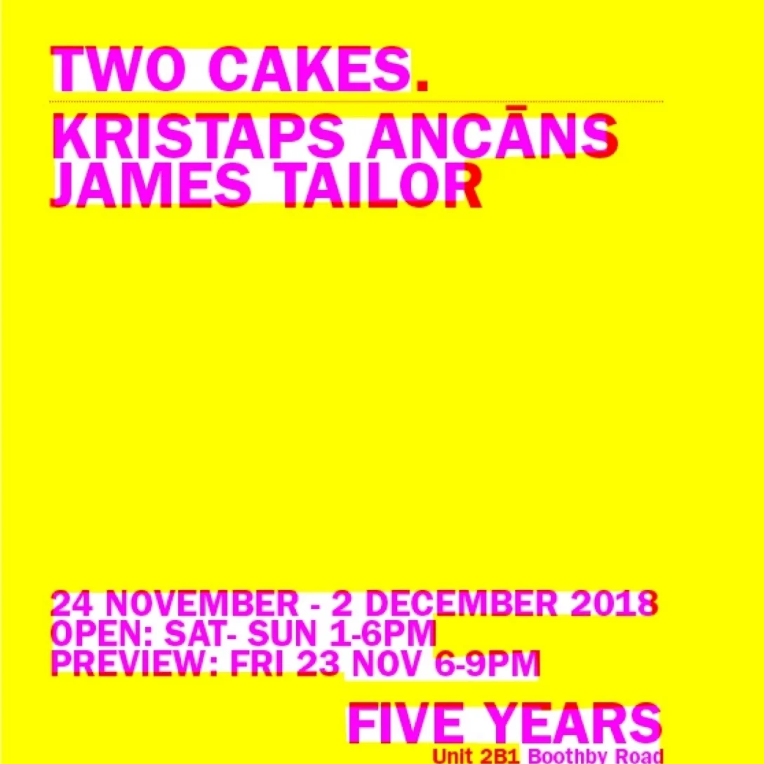 Five Years: Two Cakes (Duo Show) 