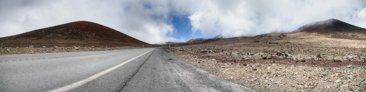 Road to the summit