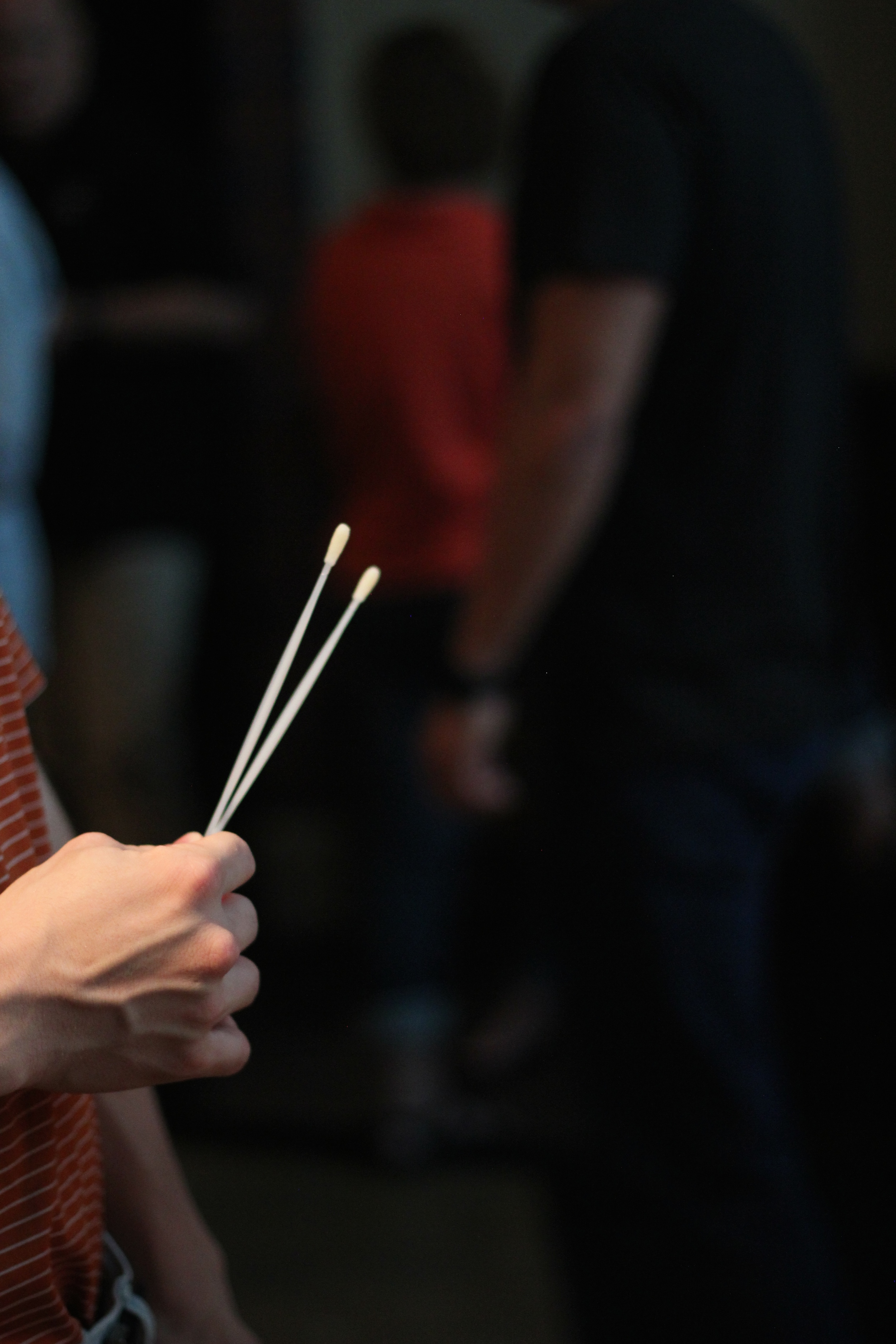 A simple cotton swap test is used to find matches for bone marrow donors. 