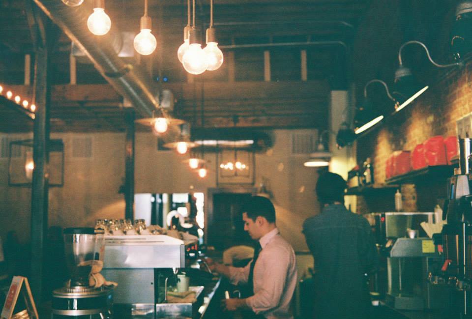 Listening to the buzzing sounds and voices in West Oak Coffee bar in Denton is the perfect pick-me-up. Photo by Kristen Hubby