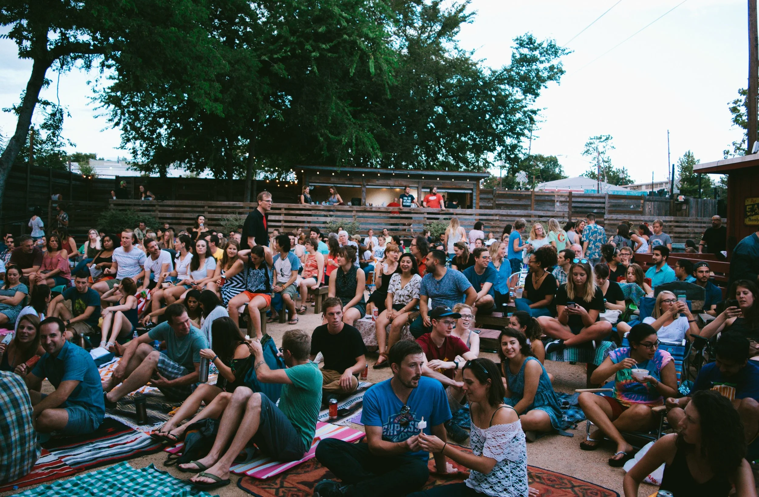 The next Backyard Story Night will be on Sunday, Oct. 16 at 8 p.m. at the Historic Scoot Inn in East Austin.