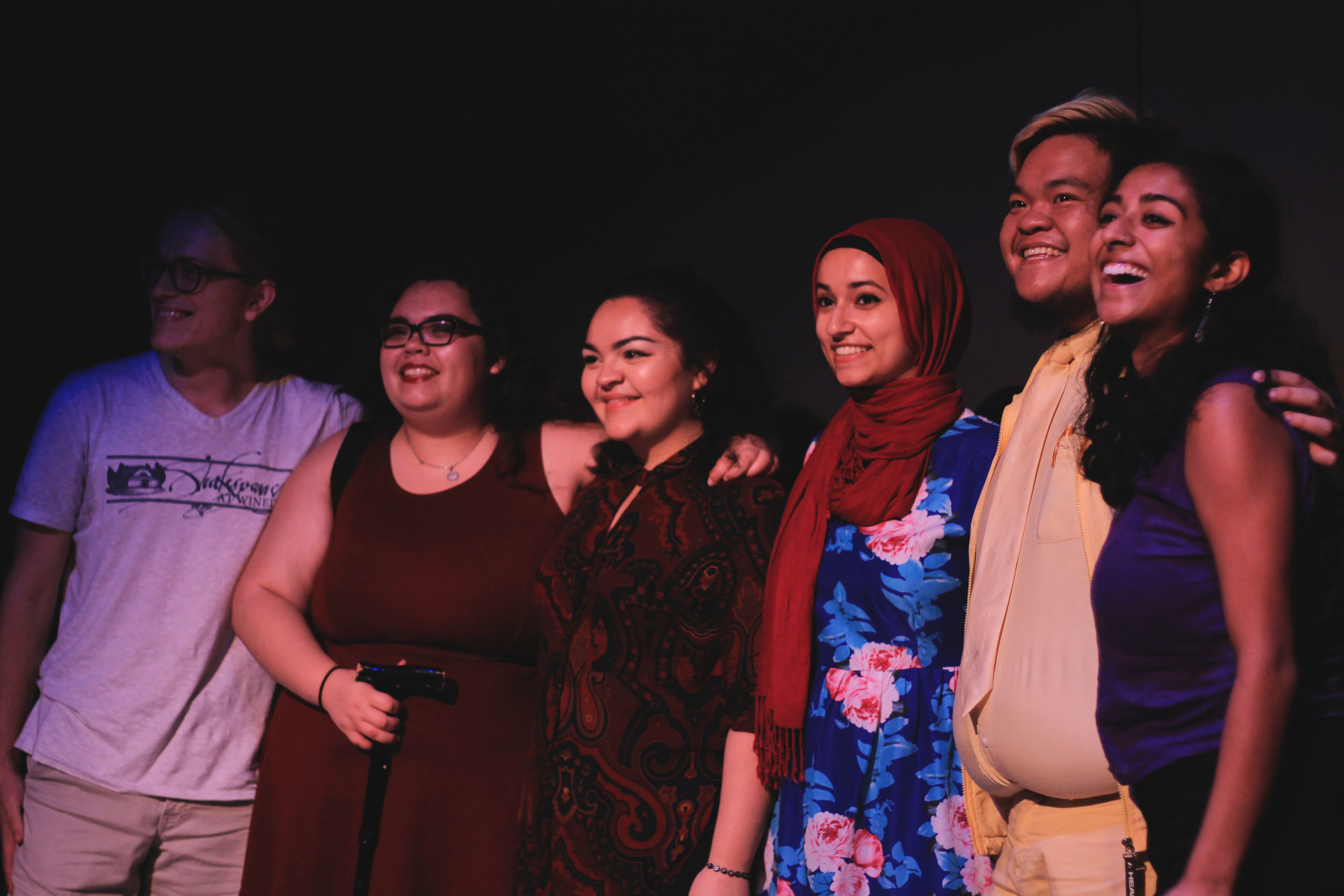 Asa Johnson, Jasmine Bell, Bianca Perez, Noor Wadi and Philip Oh are the five Spitshine contestants who will be representing UT at CUPSI in Chicago in April.