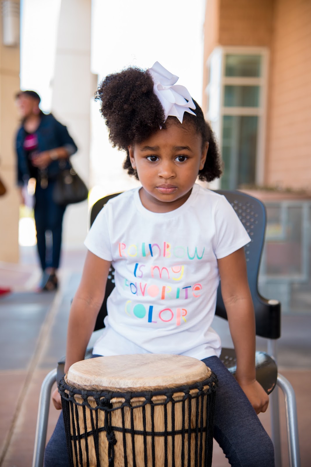 “I came to do my thing.” Sidney, age 3
