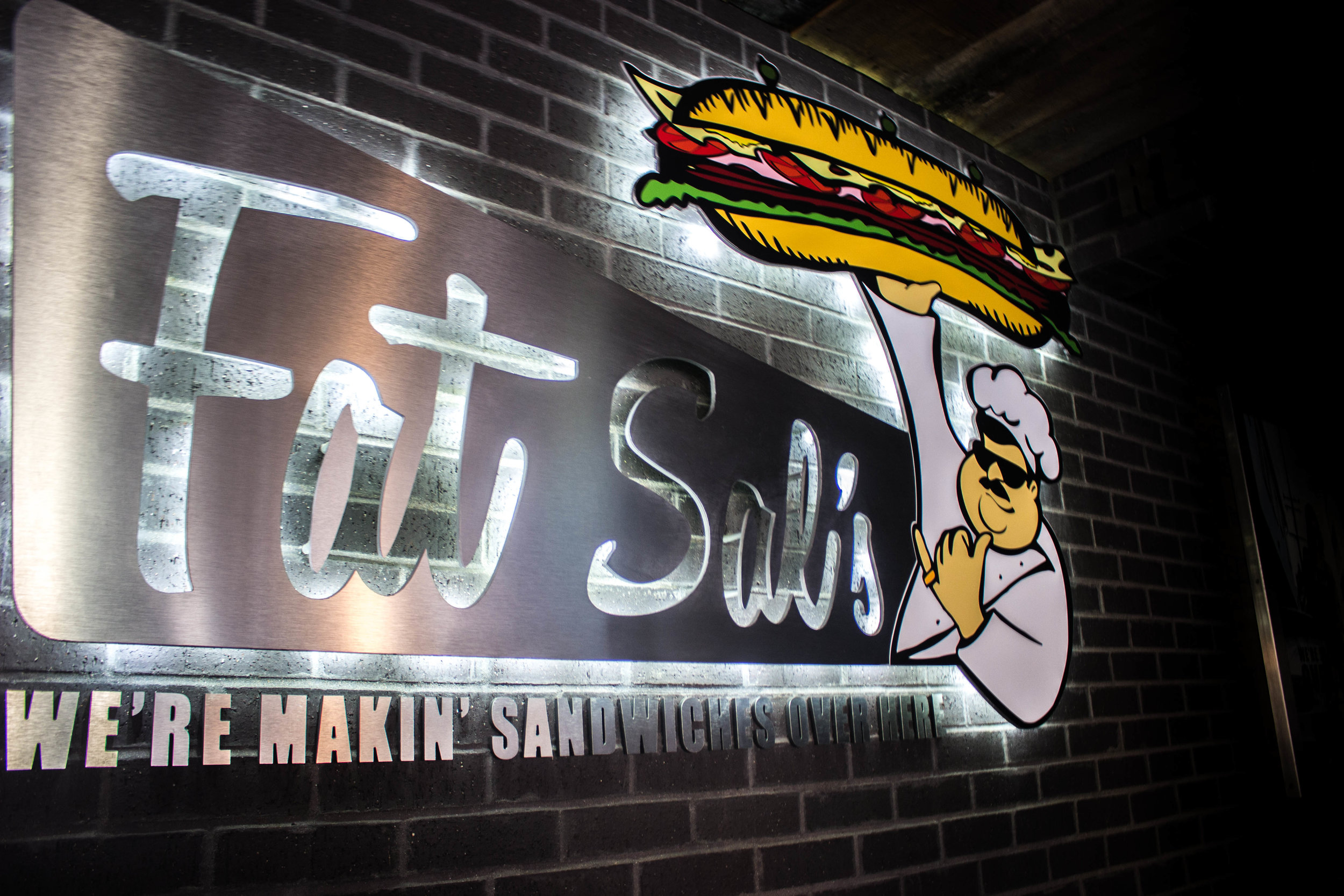 Fat Sal's is located near the corner of 26th St. and Guadalupe St. 