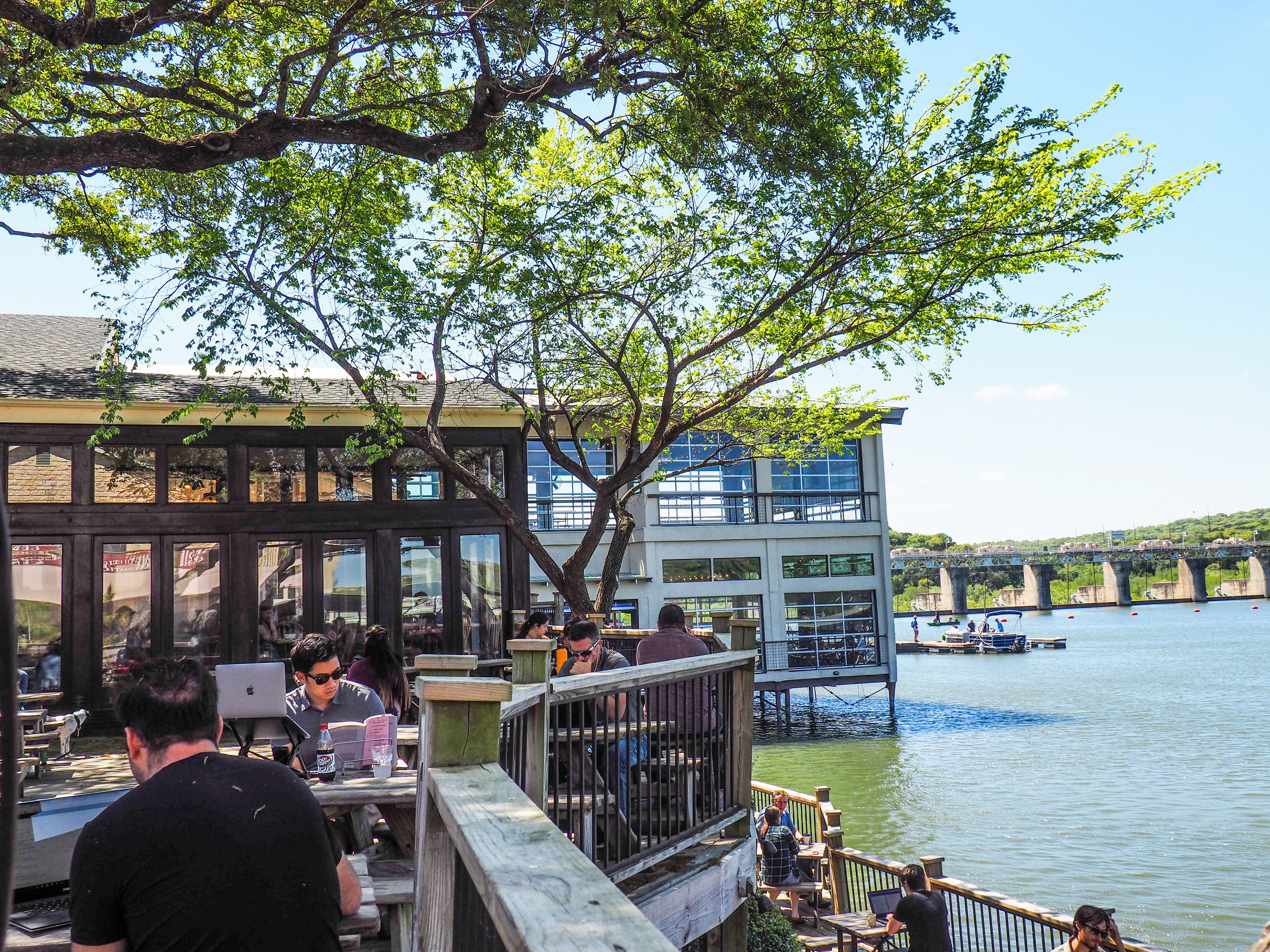 Austin offers beautiful waterfront views. 
