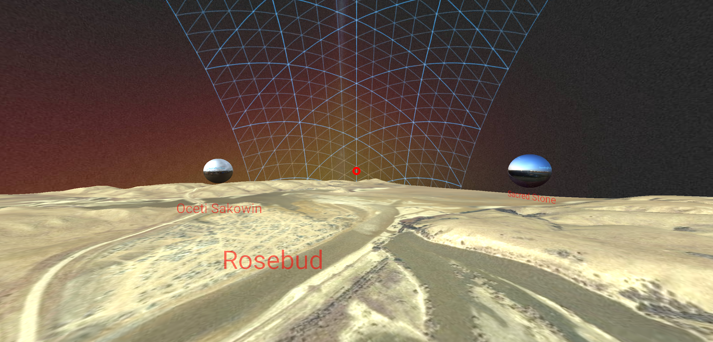 Photo courtesy of Standing Rock VR