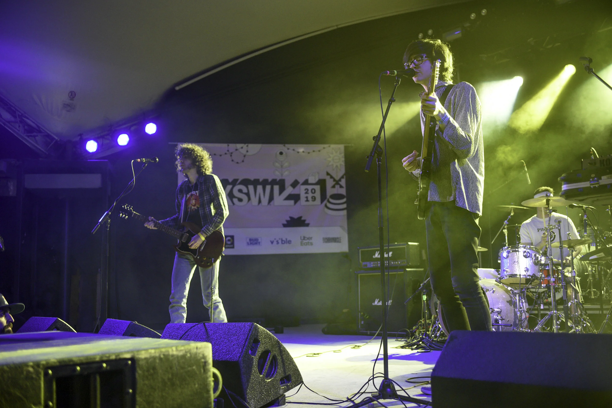 Car Seat Headrest played at the Ticketmaster showcase at Stubbs on Thursday, March 14. The band normally plays with the band Naked Giants live but at SXSW played solo.