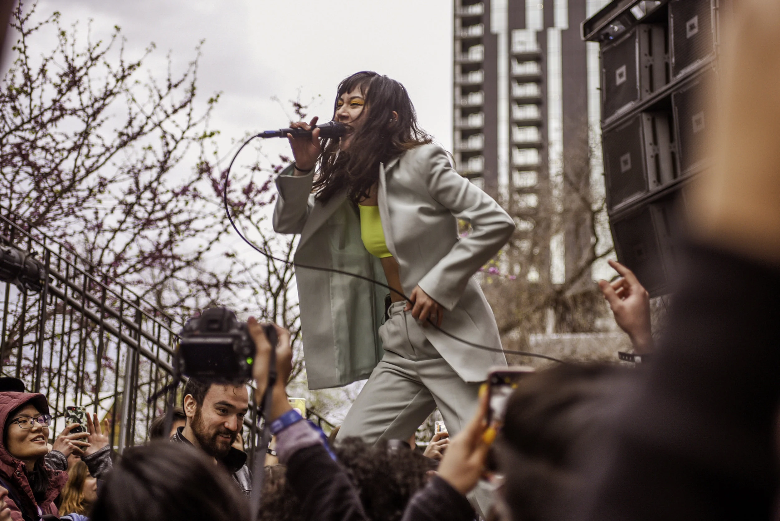 Japanese Breakfast played the Doc Martens showcase on Friday March 15. The band was founded by Michelle Zauner.
