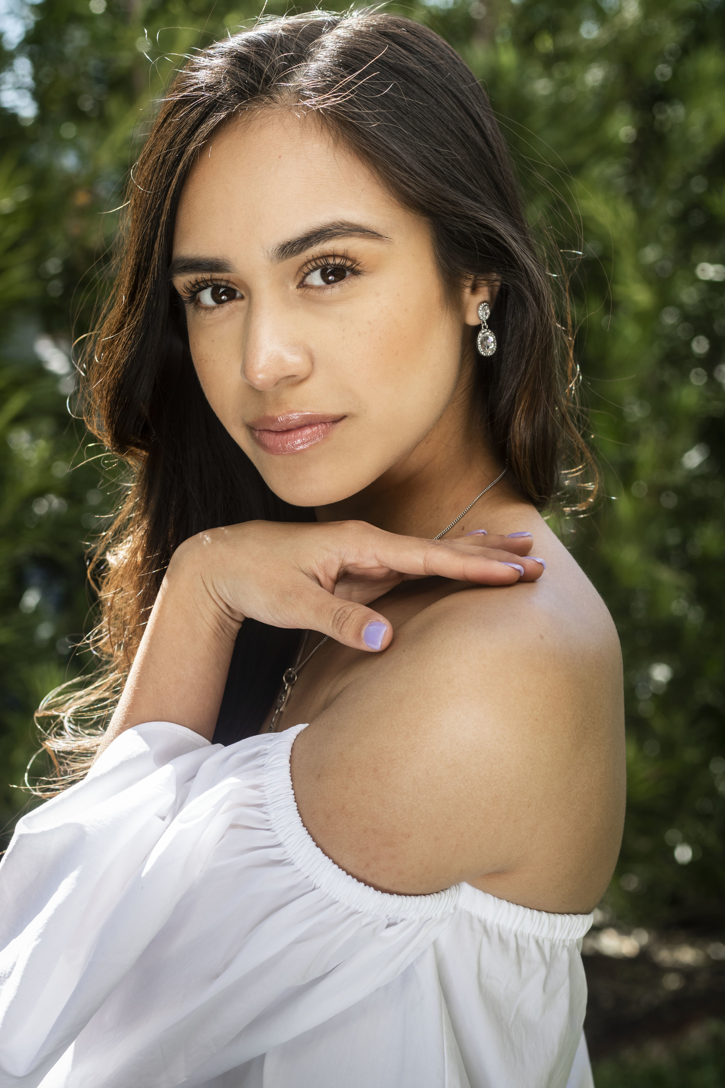 Karla Gomez enjoys a simple and classic makeup look for her daily routine.
