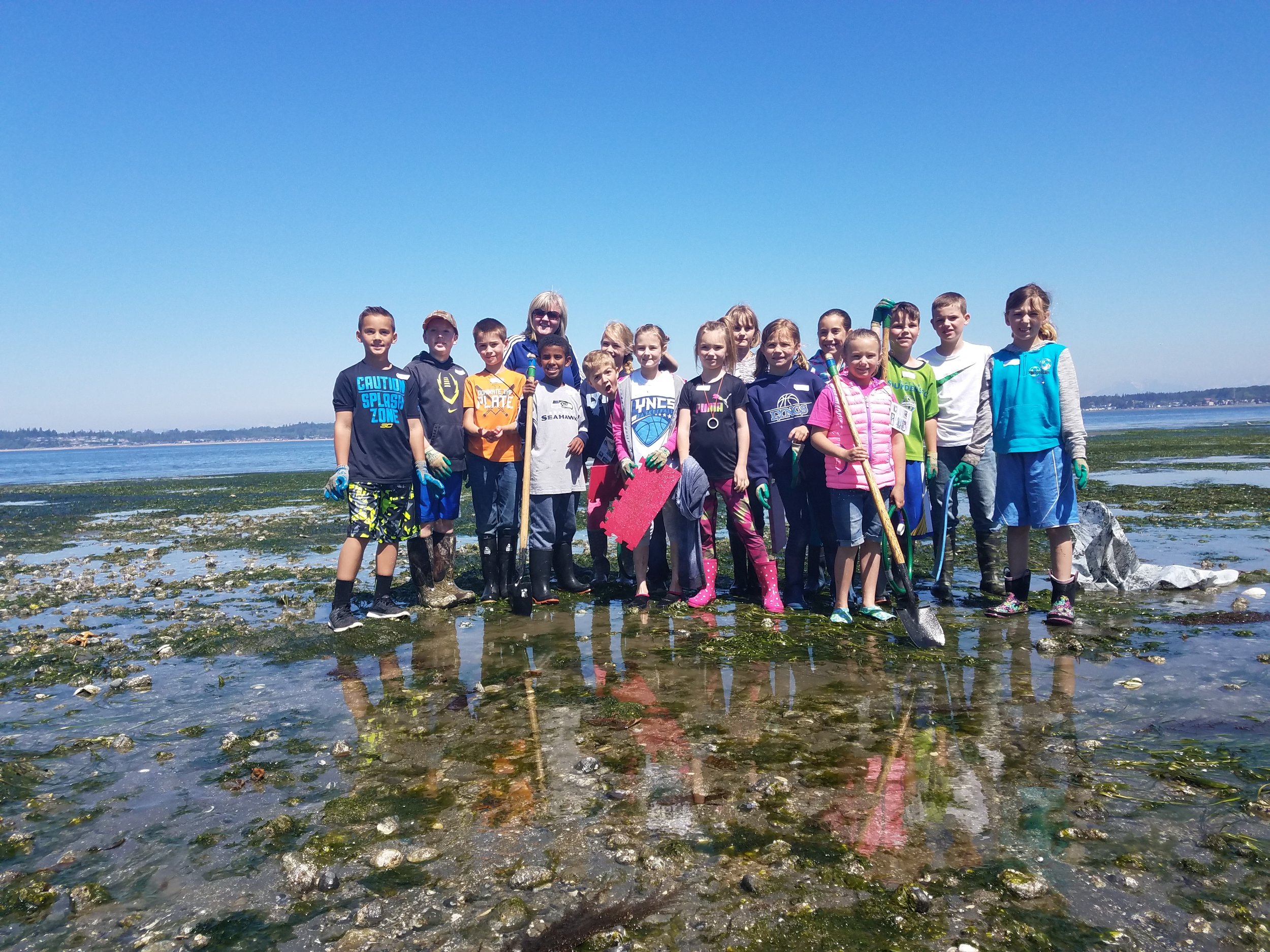 Lynden Christian 3rd grade class, 2017. 