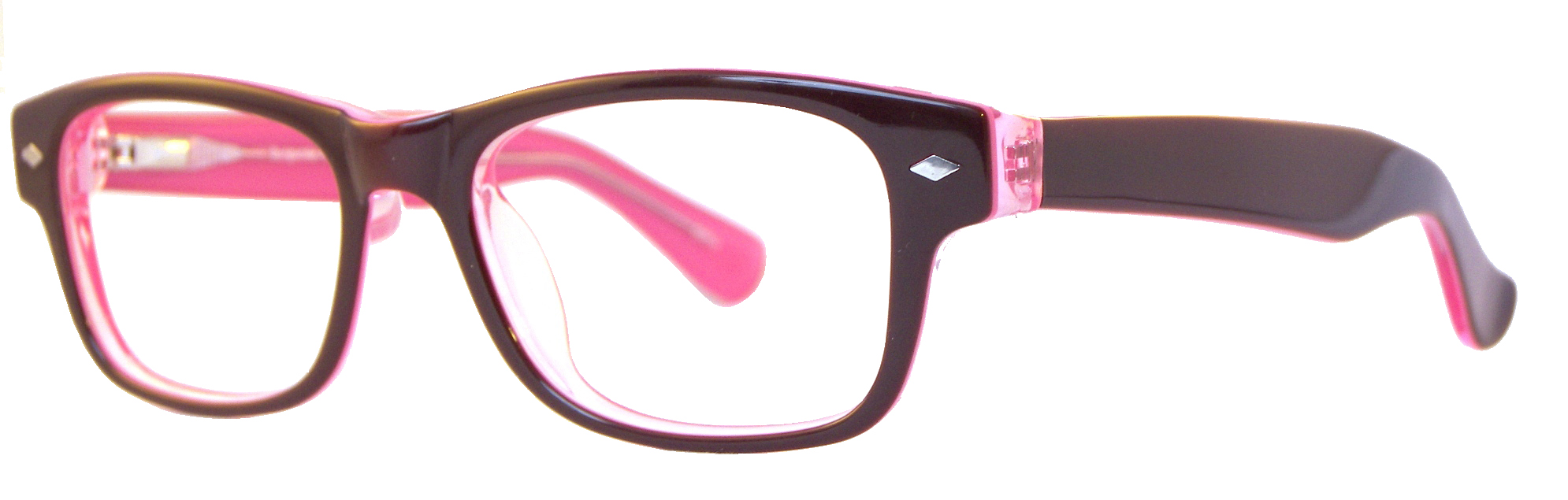 Geekalicious: 49-17-135 Available in Burgundy/Pink, Black, Brown/Blue, or Tortoise/Cream