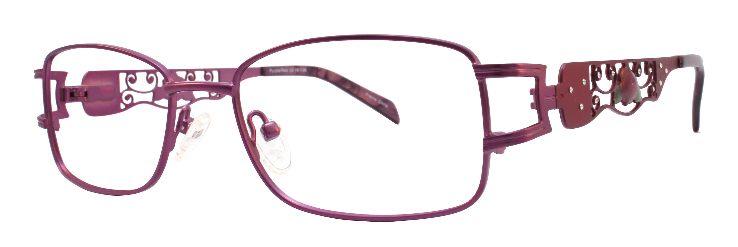 Rose: 52-18-135 Available in Purple/Red or Brown/Teal