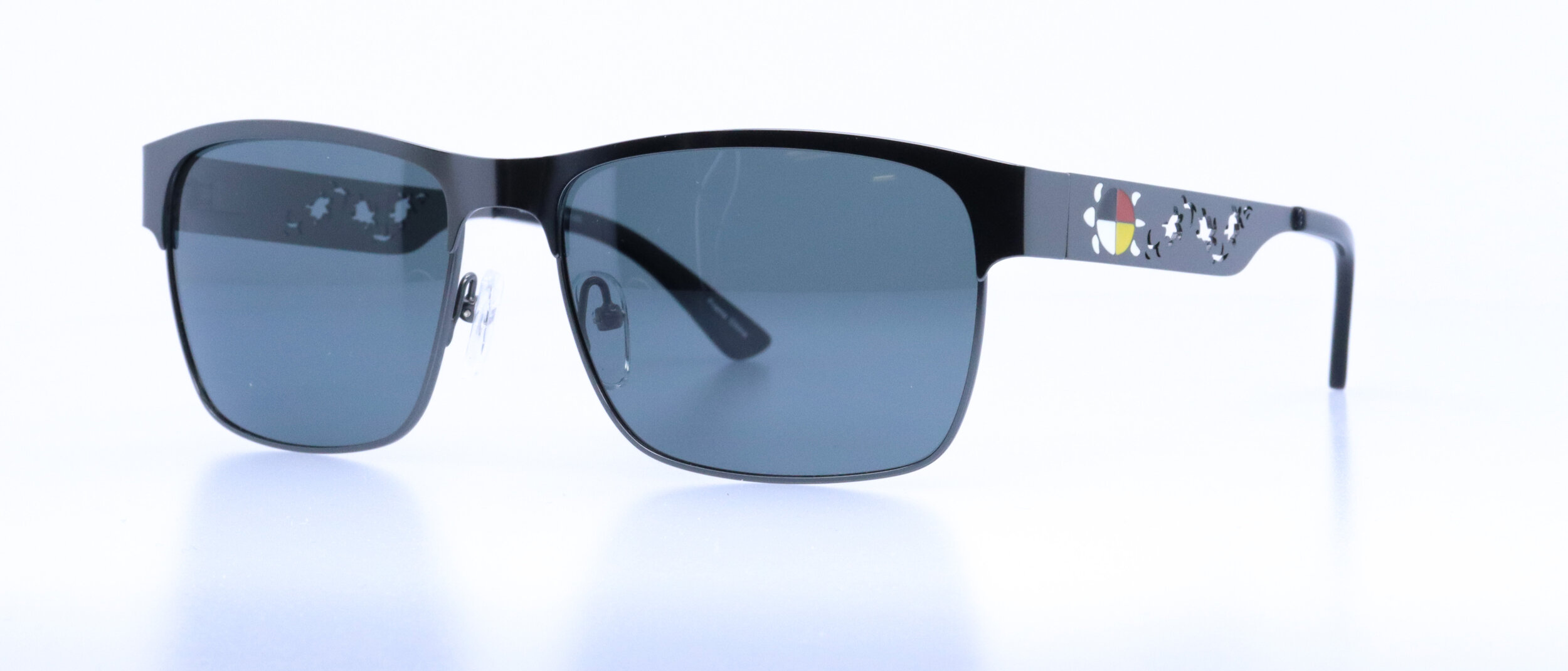  Turtle 2 by Virgil "Smoker" Marchand: 58-16-140, Available in Gunmetal or Brown (Polarized Sun) 