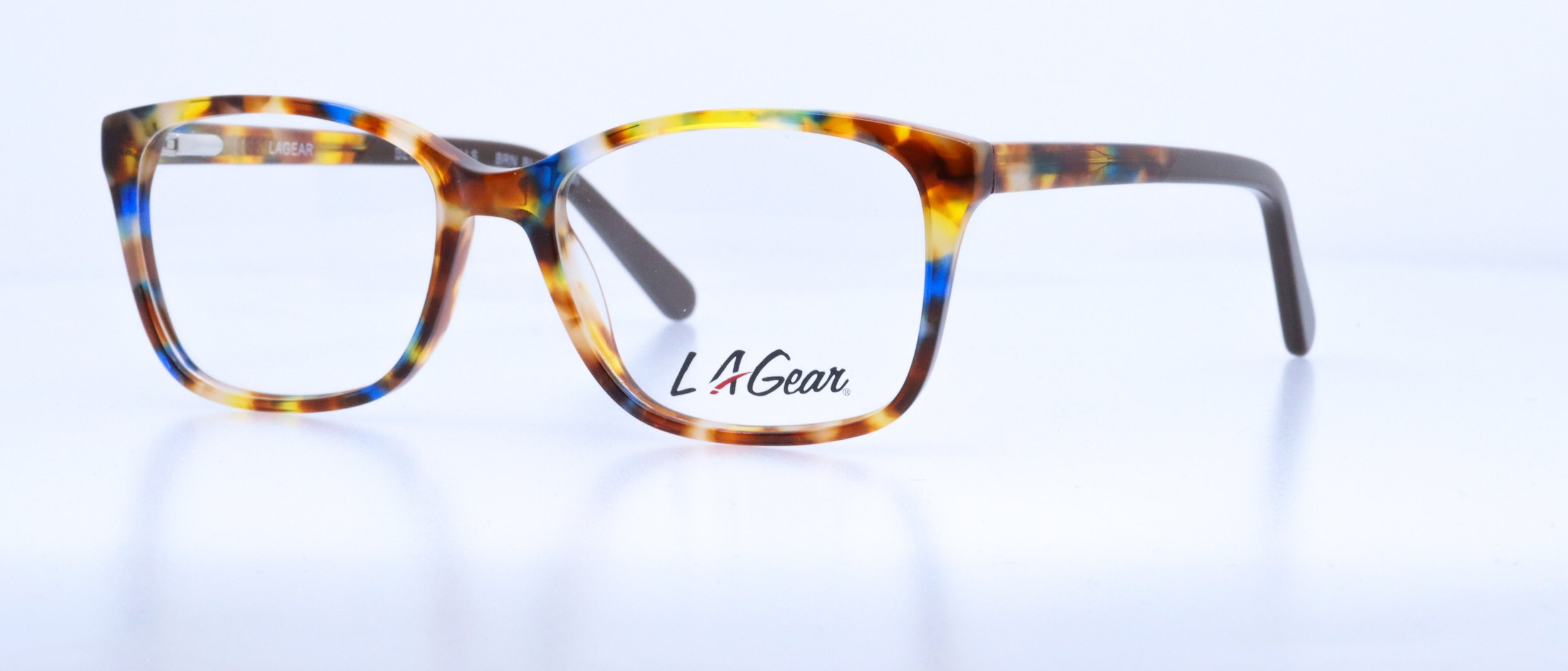  Beverly Hills: 53-17-135, Available in Brown/Blue Demi or Plum/Tortoise 