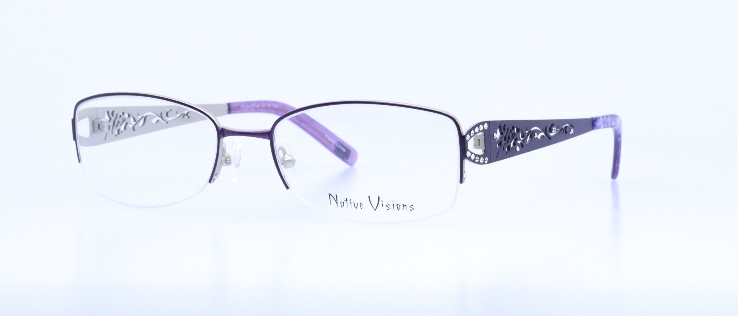  Butterfly by Virgil "Smoker" Marchand:  54-18-135, Available in Rose Gold, Brown/Turquoise, or Purple/Silver 