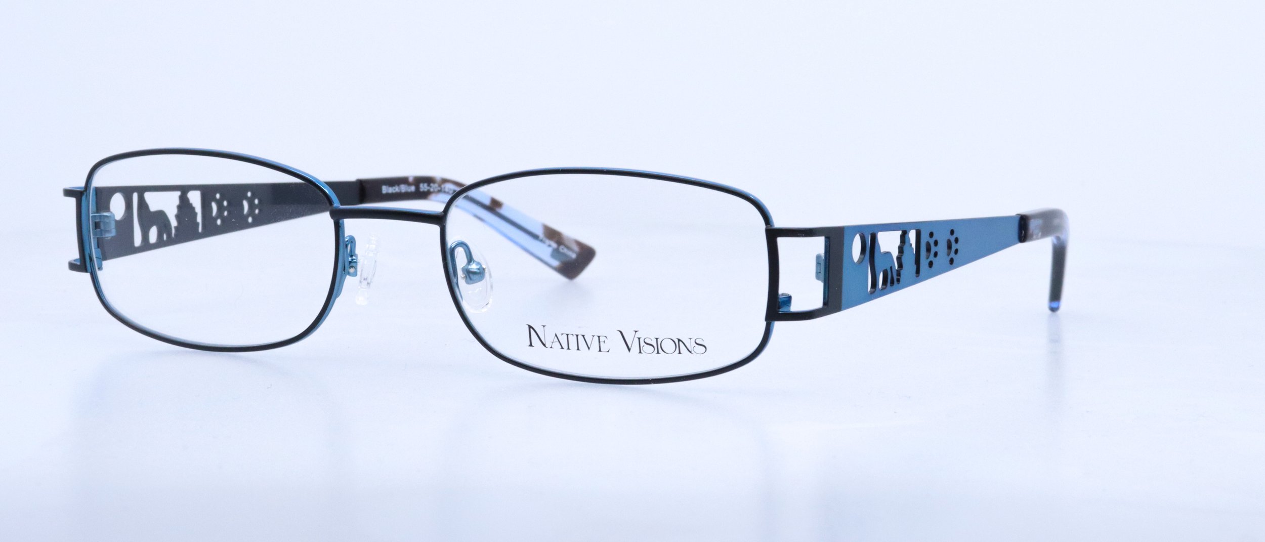  Coyote Moon by Virgil "Smoker" Marchand: 55-20-140, Available in Black/Blue, Black/Turquoise or Black/Brown 