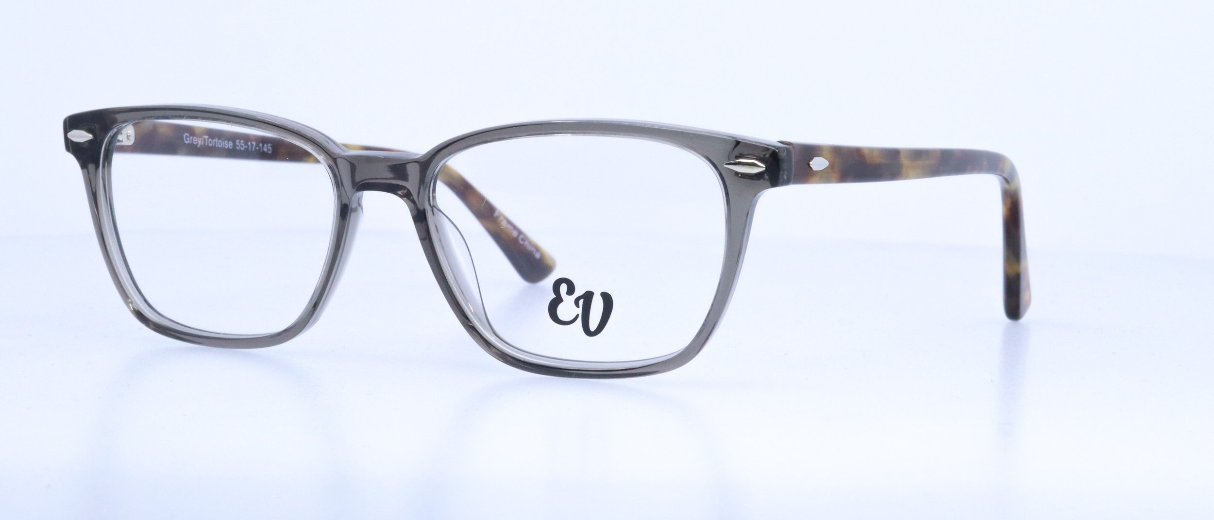  NEW!!! EV405: 55-17-145, Available in Black or Grey/Tortoise 