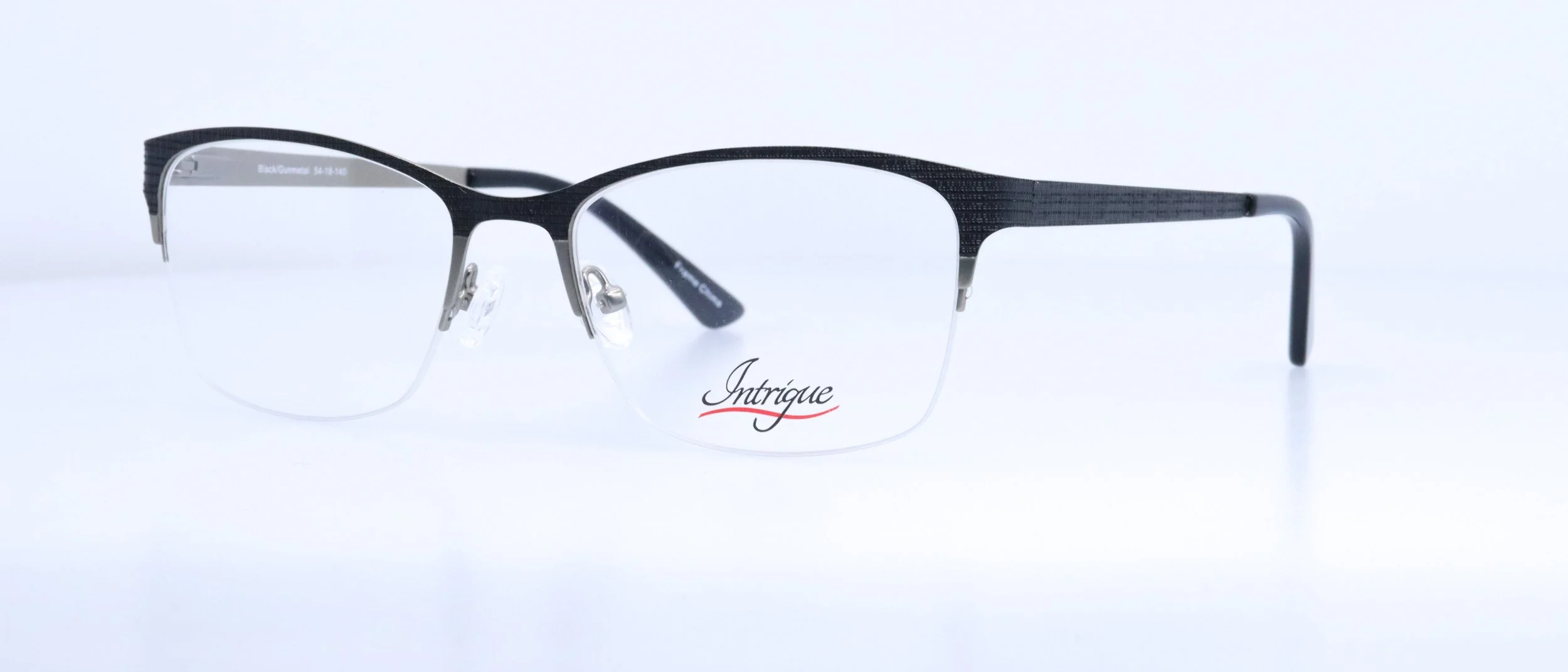  INT250: 54-18-140, Available in Black/Gunmetal, Brown/Gold, or Burgundy/Gold 