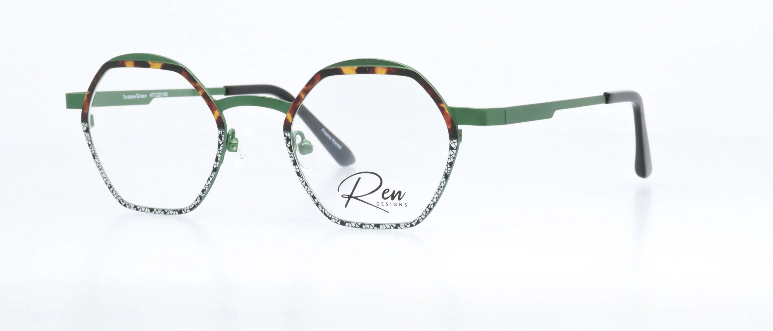  NEW!!! RN625: 47-22-140, Available in Tortoise/Green 