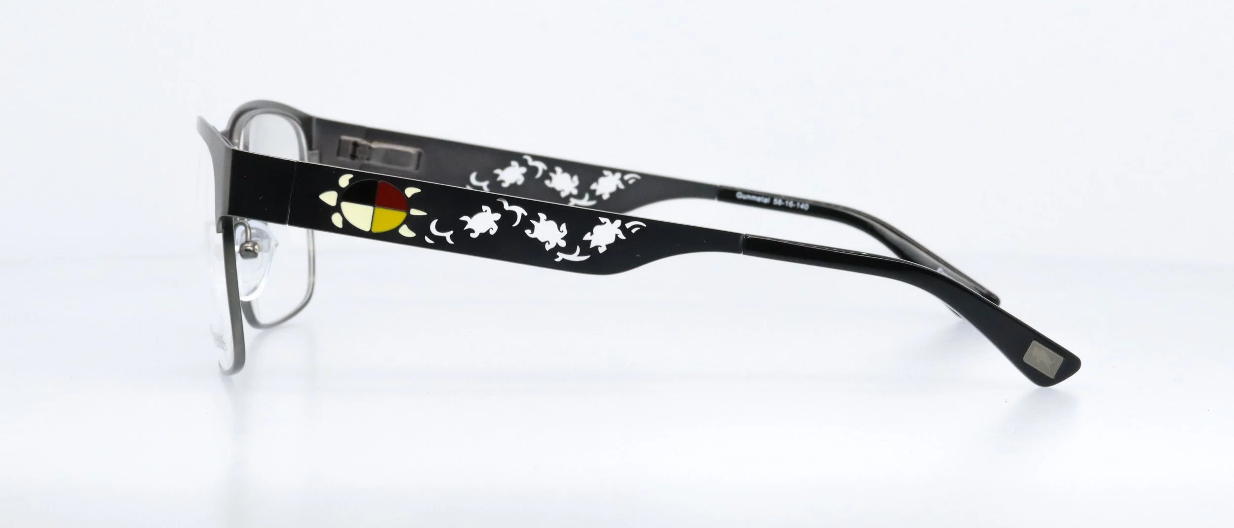  Turtle 2 by Virgil "Smoker" Marchand: 58-16-140, Available in Gunmetal or Brown 