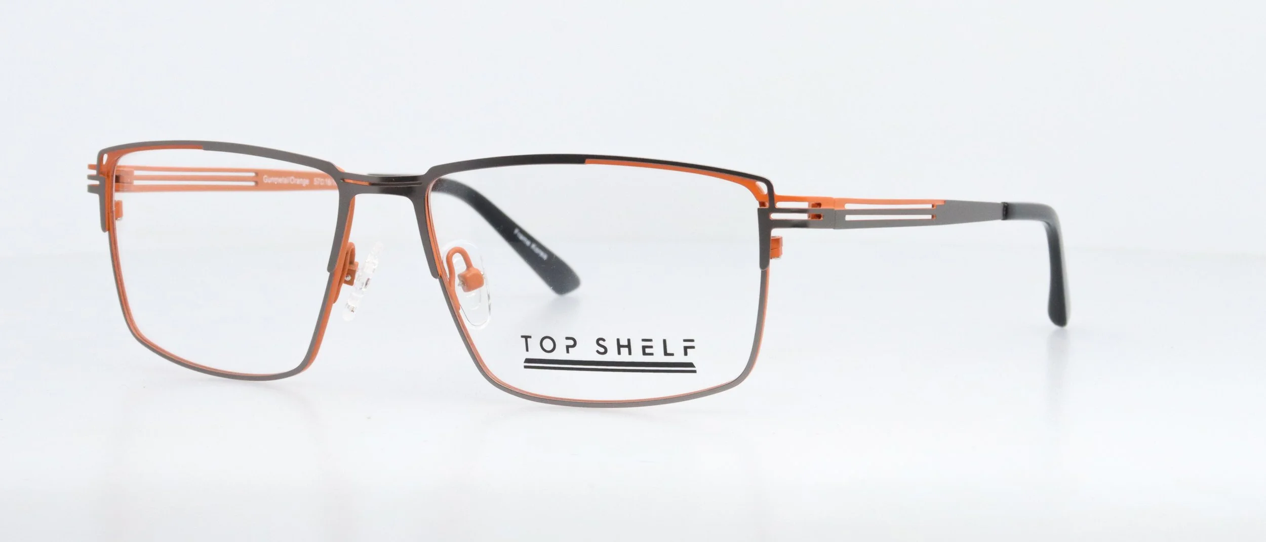  TS150: 57-16-145, Available in Black/Burgundy or Gunmetal/Orange 