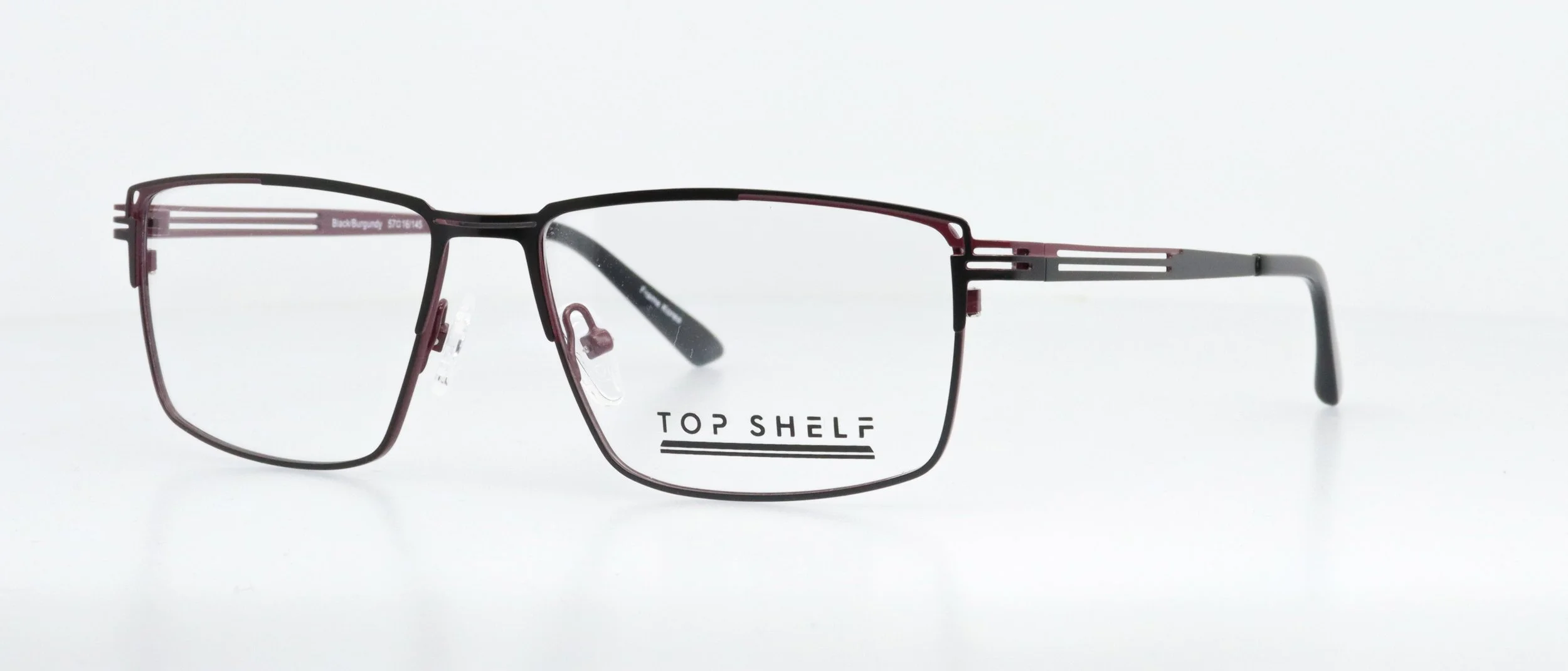  TS150: 57-16-145, Available in Black/Burgundy or Gunmetal/Orange 