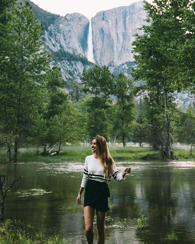 Happy to be back in Yosemite wearing @bohme.boutique 🏔🌿✨ Use my coupon code KNOX15 to get 15% off your next purchase! 🌞