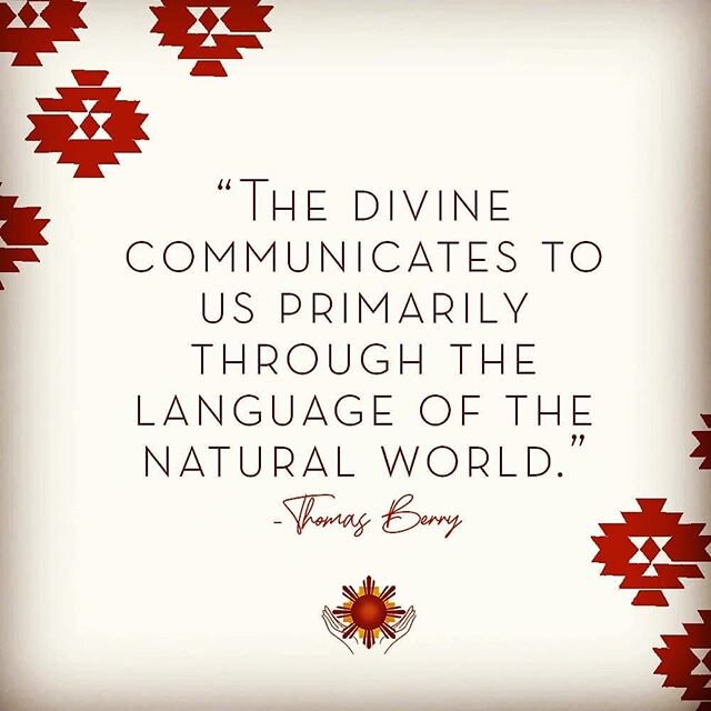 Lately, I've been finding comfort in the gentle reminders that we are part of the natural world. She speaks to us through the language of energy, which permeates all things. Continuing to connect while we are physically apart allows for energy  to fl