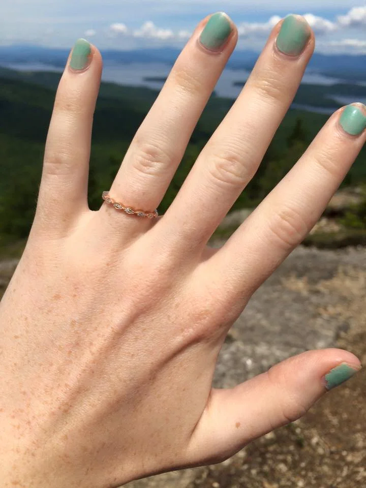 There it is - the ring!