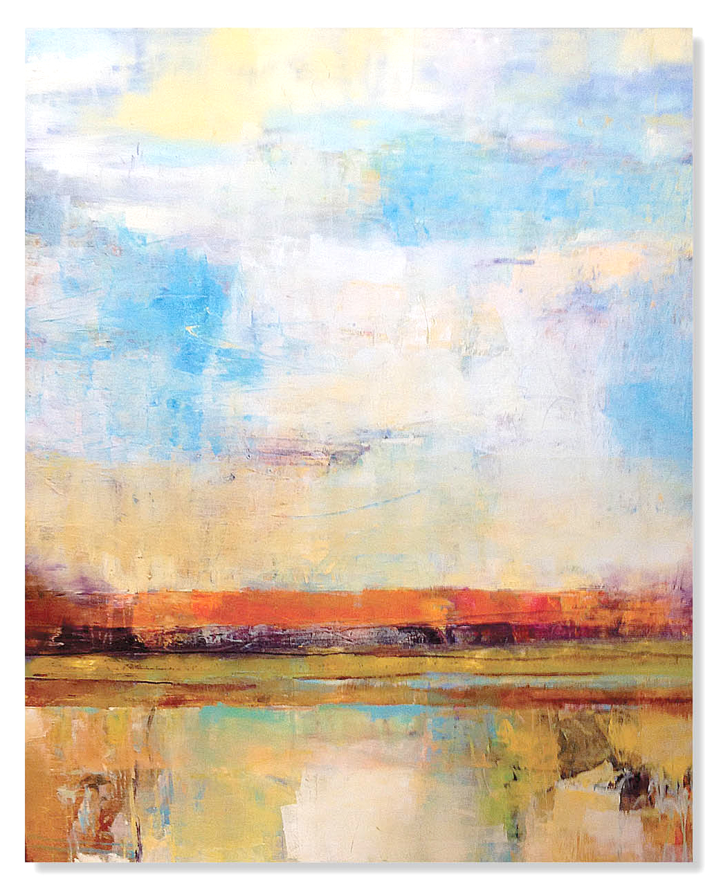 SEASON OF MISTS & WONDER | SOLD 48 X 60 X 1.5 Oil on Canvas
