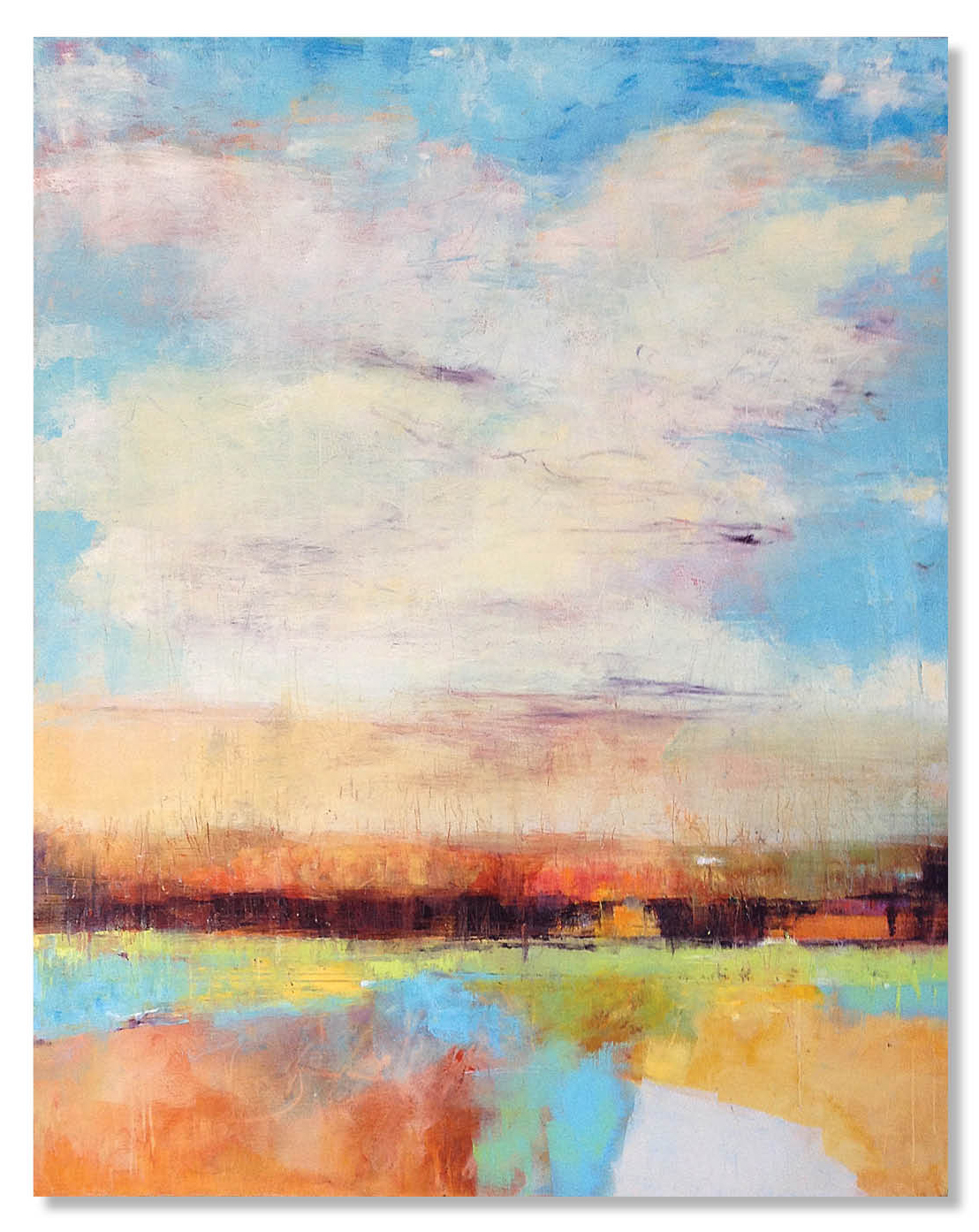 NEW TERROIR 48 x 60 x 1.5 Oil on Wood Panel