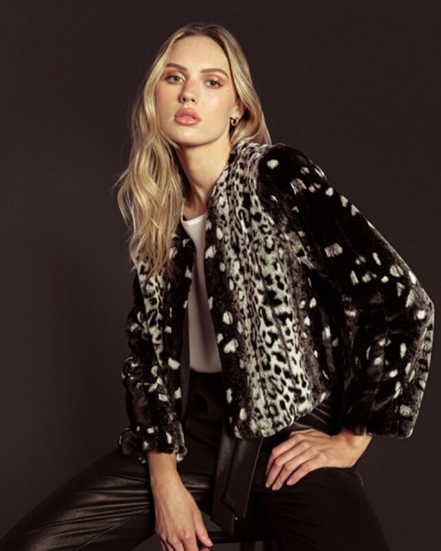 Not just beautiful prints.... come check out this spectacular jacket that everyone has been booking!!! @javits coterie Booth 7351 #lavendarbrownclothing #furjacket ##fur #coterie #prints #notjustprints #fall20