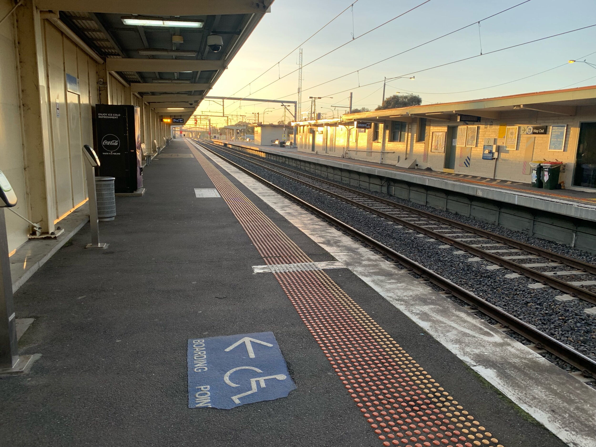 Saturday morning and literally no one about except for me.