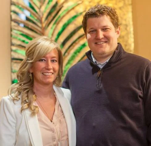 Dr Gray is married to Eric Gray, the clinic office manager, pictured above. 