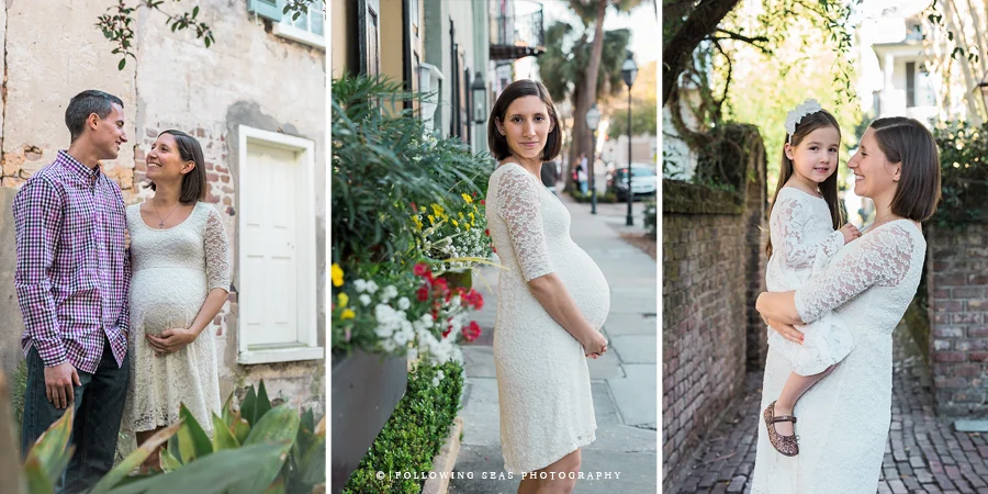 Downtown Charleston Maternity Session