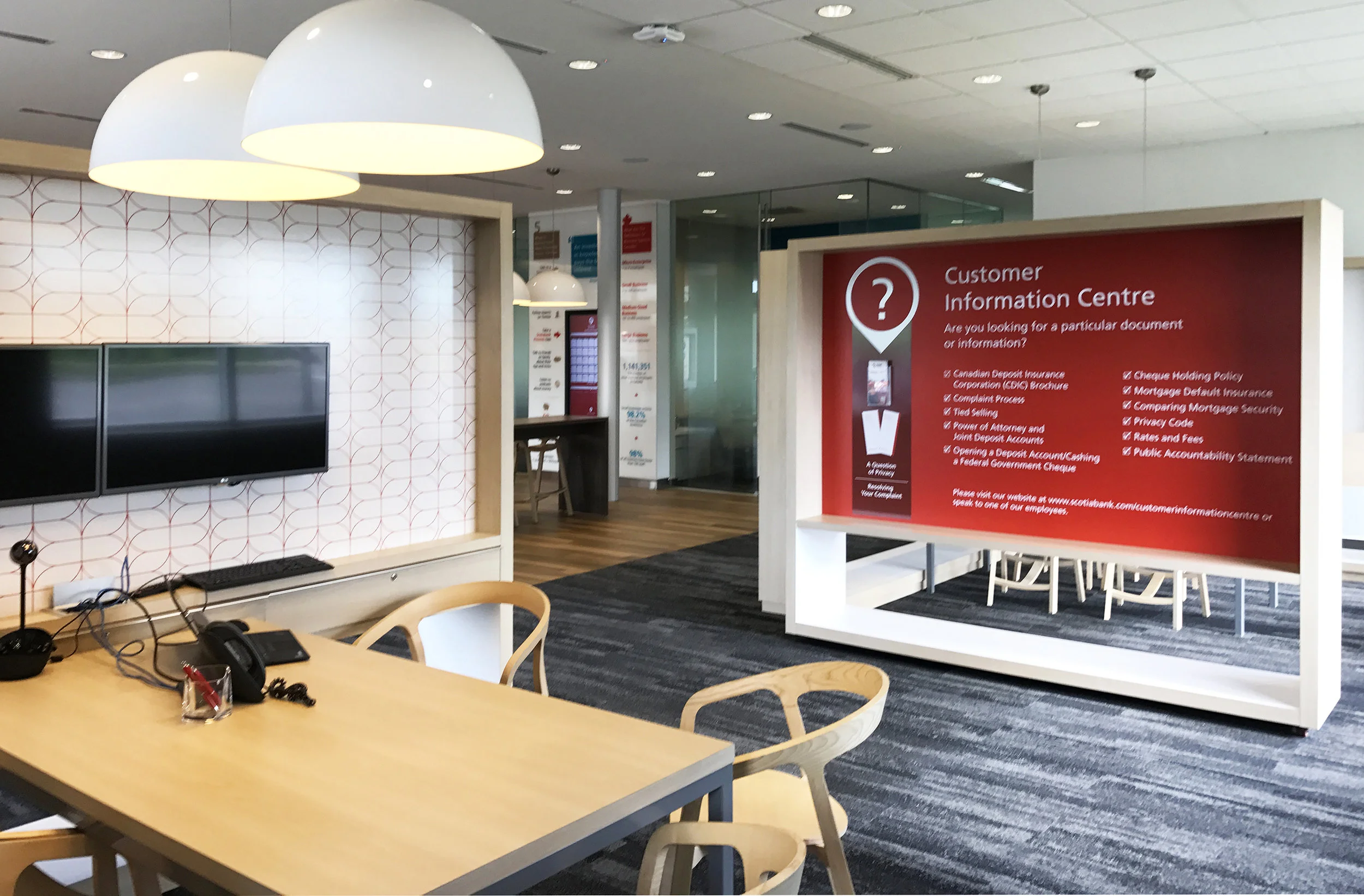  Pilot location for full-service branch. 