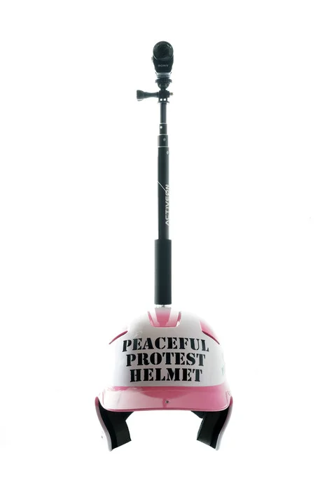 Peaceful Protest Helmet #7
