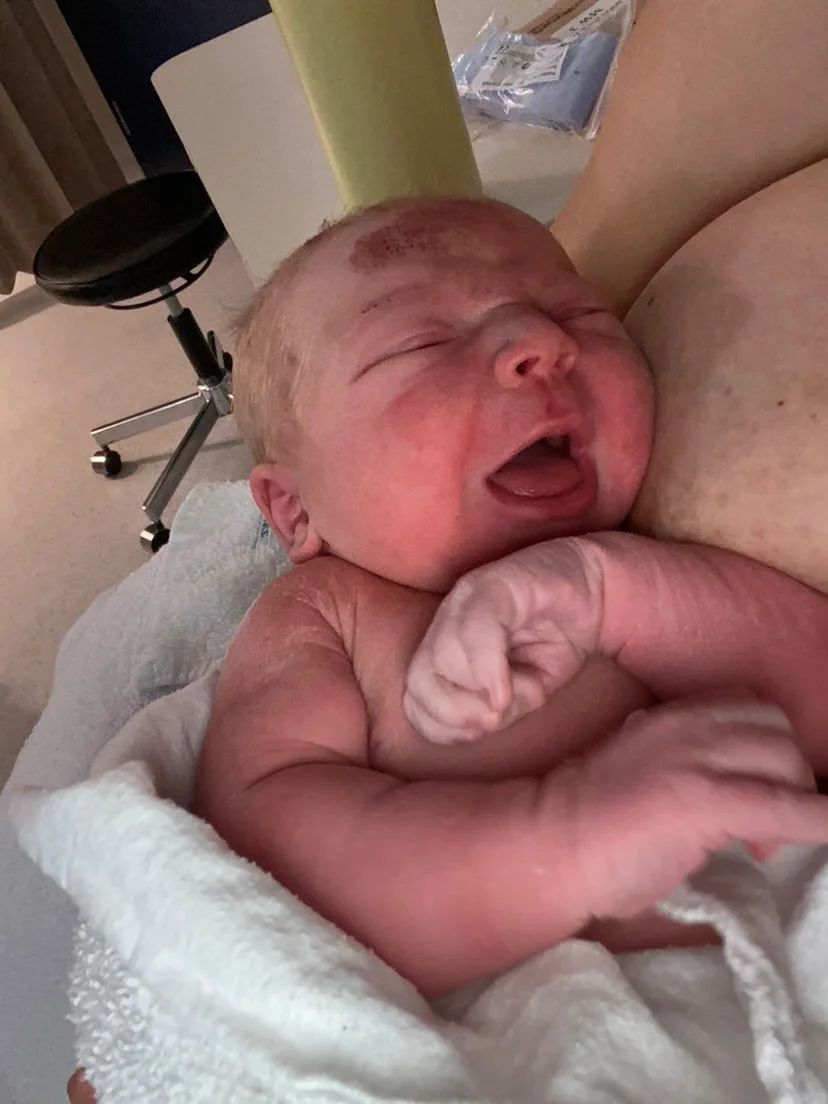 Milena and Powell's Birth story 