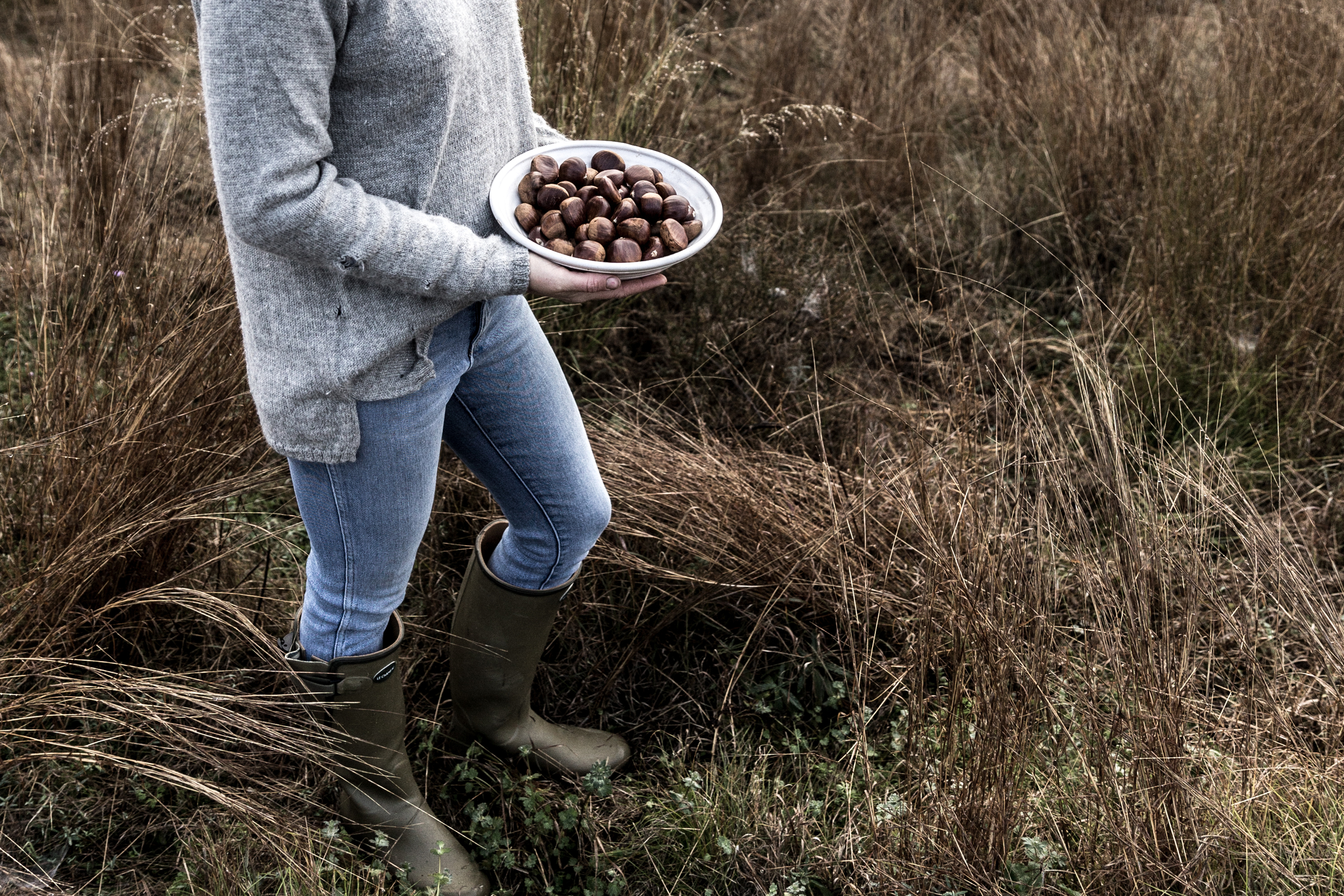 I could not find unsweetened chestnut puree in a tin so instead I made my own puree by cooking chestnuts gently in milk and pushing through a sieve. And of course peeling. Unless you have your own chestnut tree or a lot of time, I would advise making an effort to find the tinned stuff.