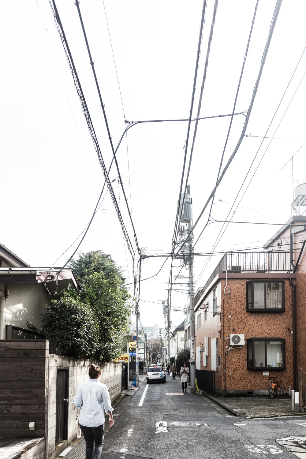 The backstreets of Omotesando