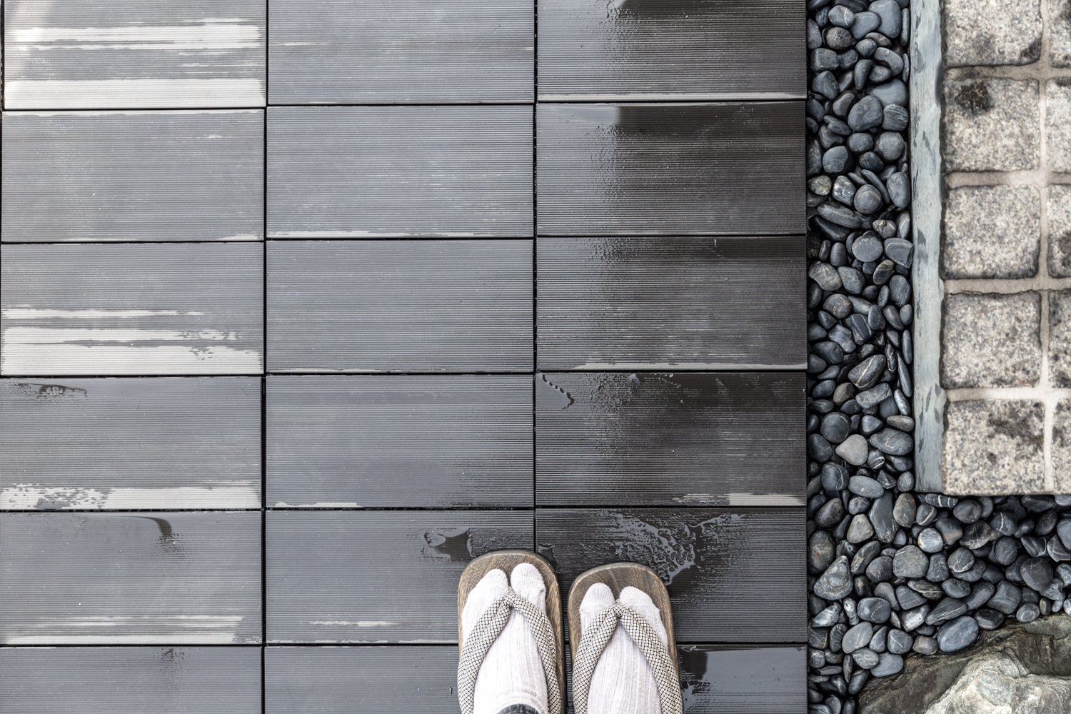 Greys for days at our apartment in Omotesando
