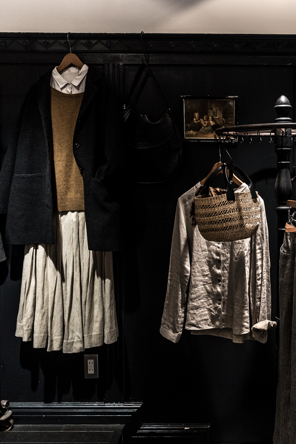 Beautiful shops in Tamagawa. This one, Lisette, had the most beautiful linen skirts and dresses and soft wool jumpers