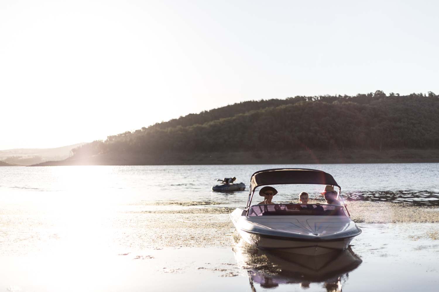 Waterskiing and tubing at the dam with friends. Thank you Cleeves - such a beautiful weekend.