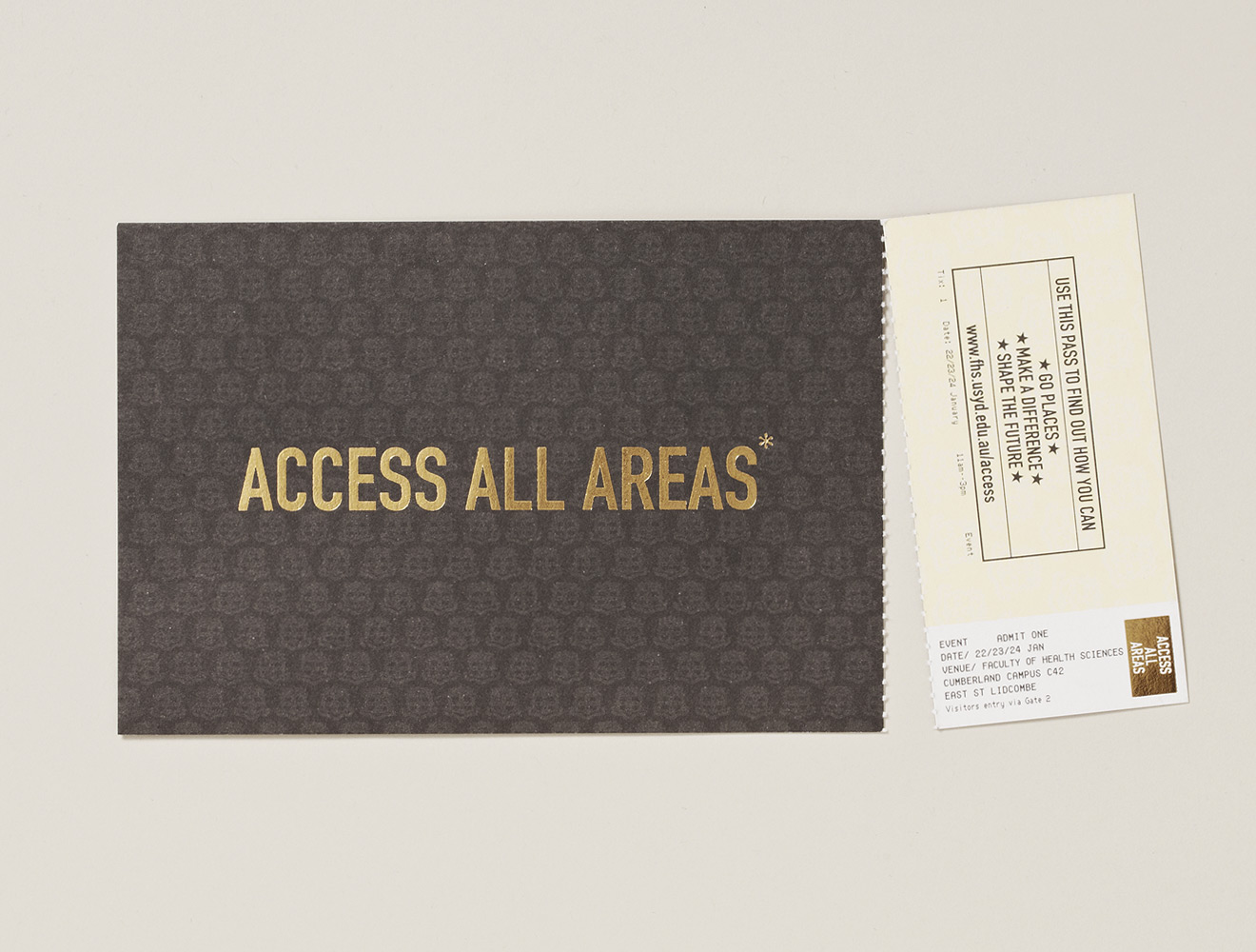 'Access All Areas' Integrated Marketing Campaign