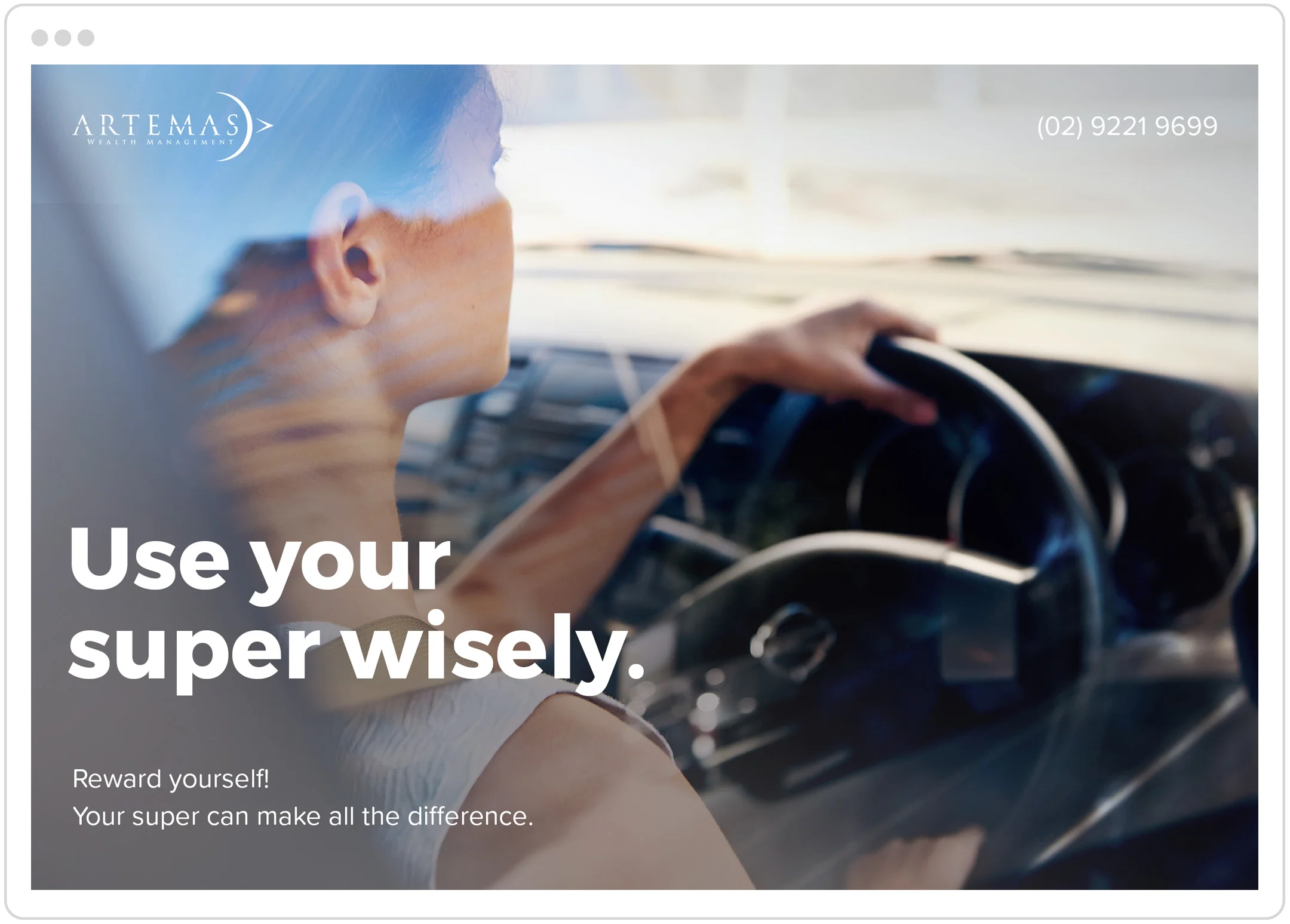 'Superannuation' messaging for Adwords Campaign.